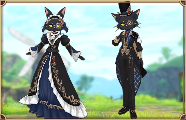 黒猫貴族の正装