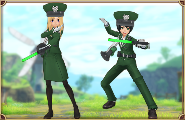 ＳＧ制服：緑