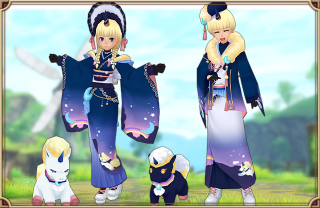 和装ユニコ：藍