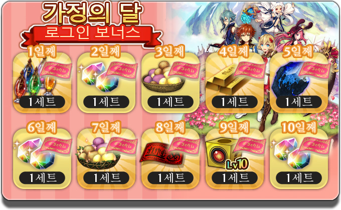 ログインボーナス！